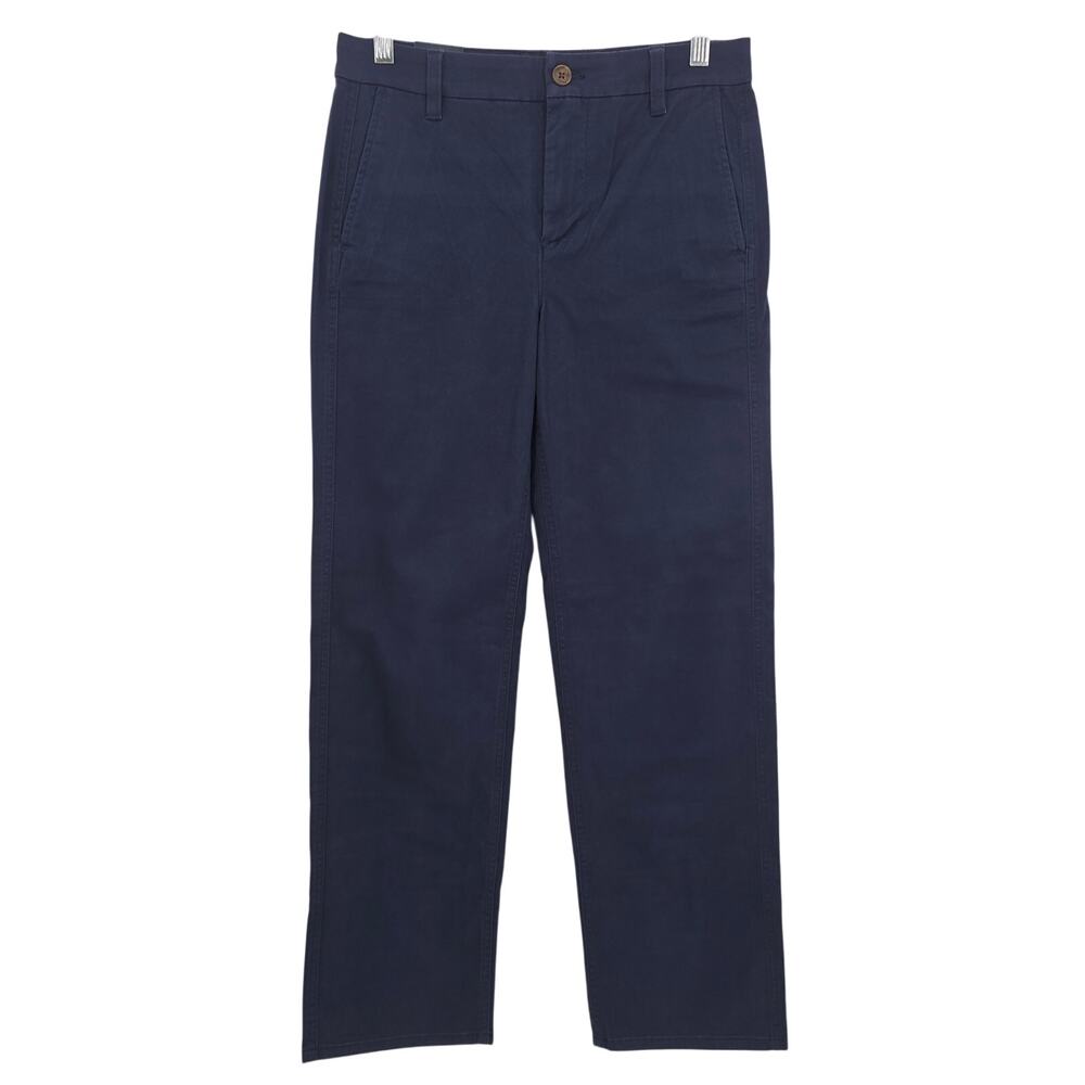 J. Crew Womans size 4 The Everyday Straight Leg Chino Pants Navy Blue CQ422 NEW